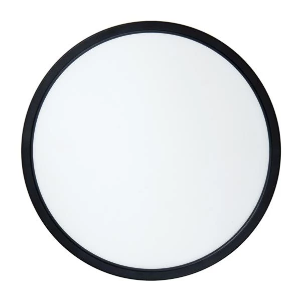 Lucide CASTOR - Deckenleuchte Innen/Außen - Ø 32 cm - LED Dim. - CCT - 1x20W 2700K/6500K - IP44 - Rgb - Opal - ausgeschaltet